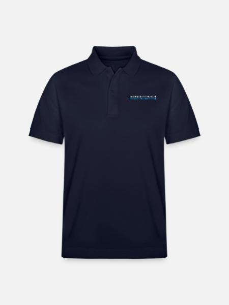 you disagree with me - Stanley/Stella Unisex Organic Polo Shirt PREPSTER - navy