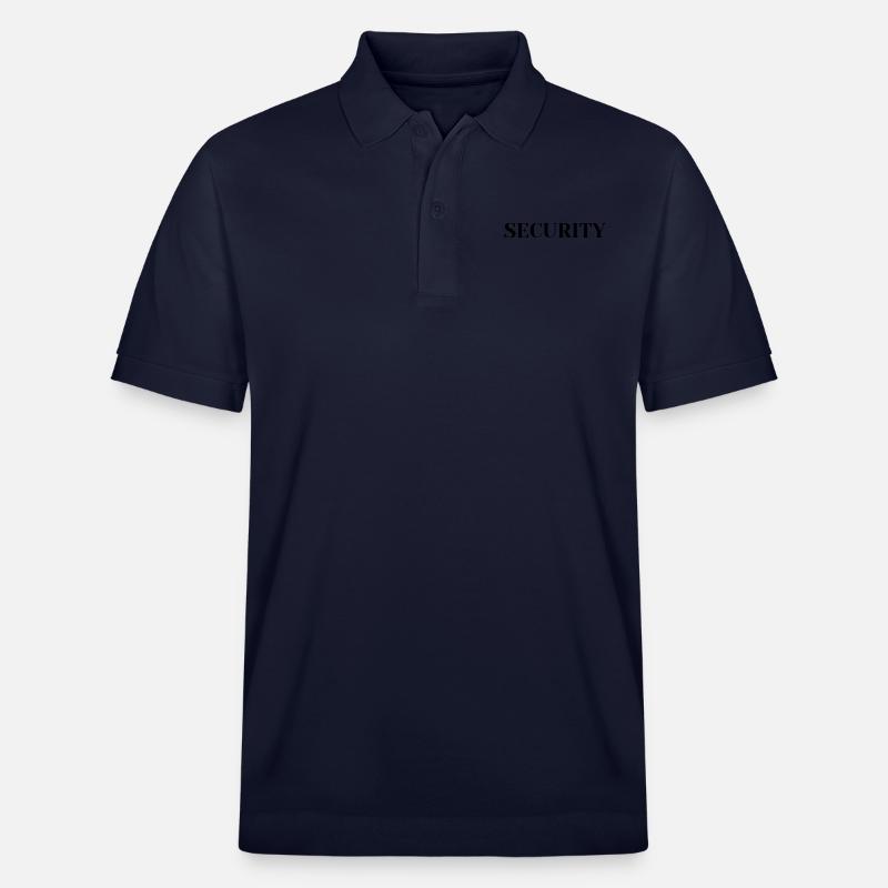 security" - Stanley/Stella Unisex Bio-Poloshirt PREPSTER - Navy