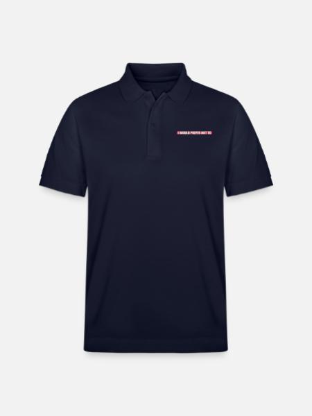 I prefer not to - Stanley/Stella Unisex Organic Polo Shirt PREPSTER - navy
