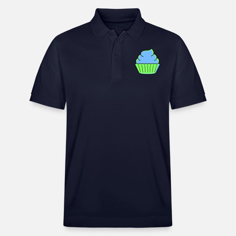 cupcake - Stanley/Stella Unisex Organic Polo Shirt PREPSTER - navy
