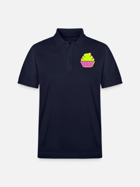 cupcake - Stanley/Stella Unisex Organic Polo Shirt PREPSTER - navy