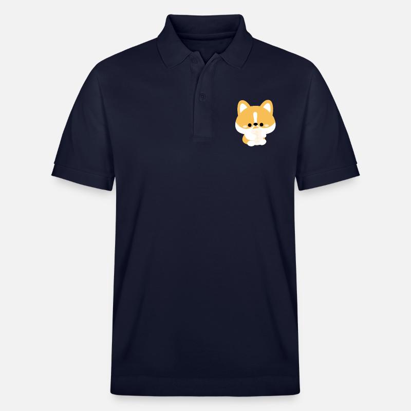 Corgi Kleinkind - Stanley/Stella Unisex Bio-Poloshirt PREPSTER - Navy