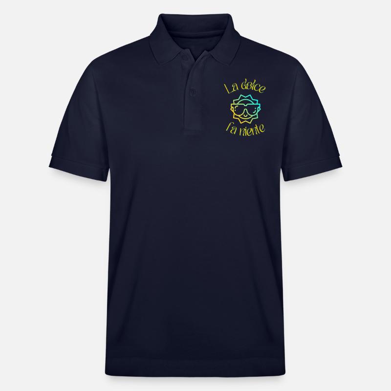 La dolce fa niente - Stanley/Stella Unisex Bio-Poloshirt PREPSTER - Navy