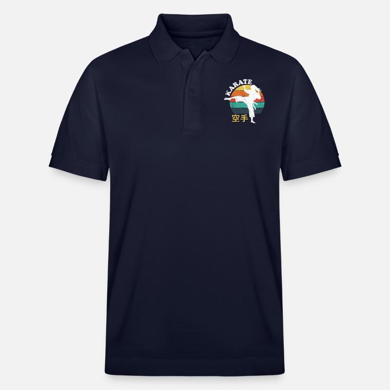 Karate-Mädchen - Stanley/Stella Unisex Bio-Poloshirt PREPSTER - Navy