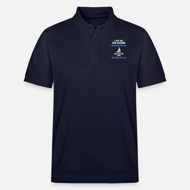 BOATING : Boating Season - Polo PREPSTER bio Stanley/Stella Unisexe - bleu marine