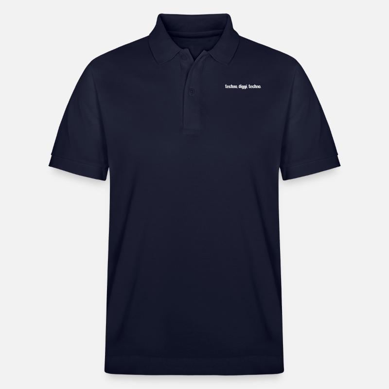 Techno DIGGI Techno - Polo PREPSTER bio Stanley/Stella Unisexe - bleu marine