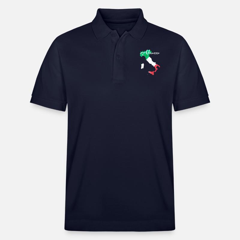 Abruzzes - Polo PREPSTER bio Stanley/Stella Unisexe - bleu marine
