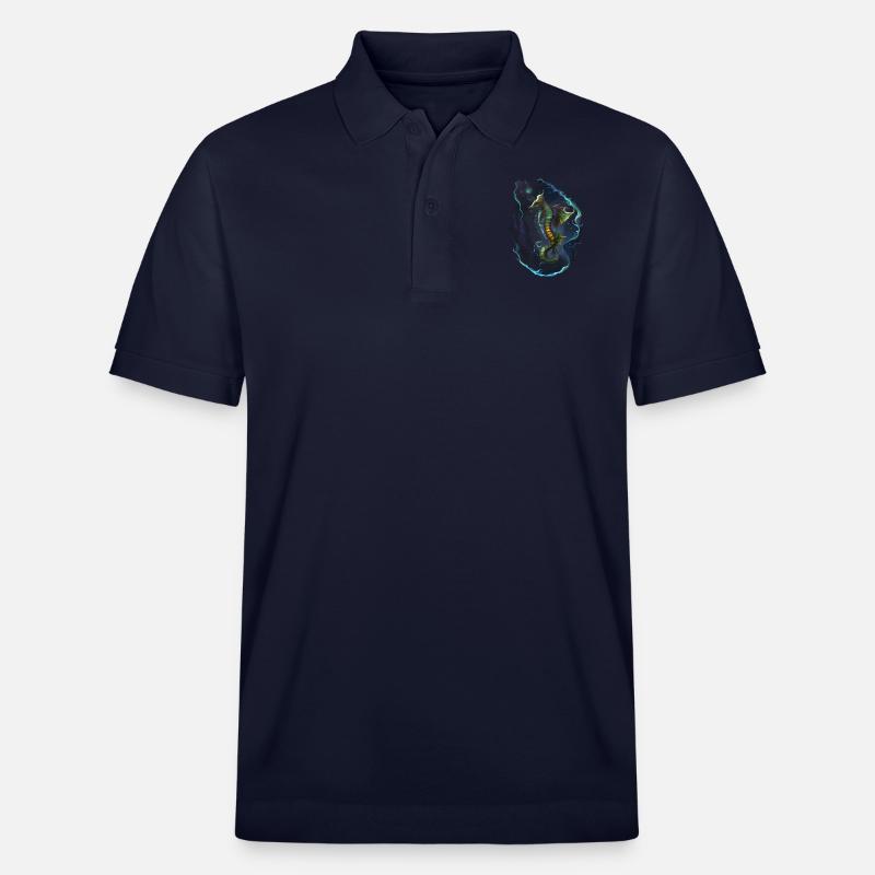 Seepferdchen von Mayotte - Stanley/Stella Unisex Bio-Poloshirt PREPSTER - Navy
