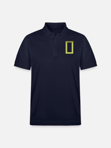 Feuerwehr-Neon - Stanley/Stella Unisex Bio-Poloshirt PREPSTER - Navy
