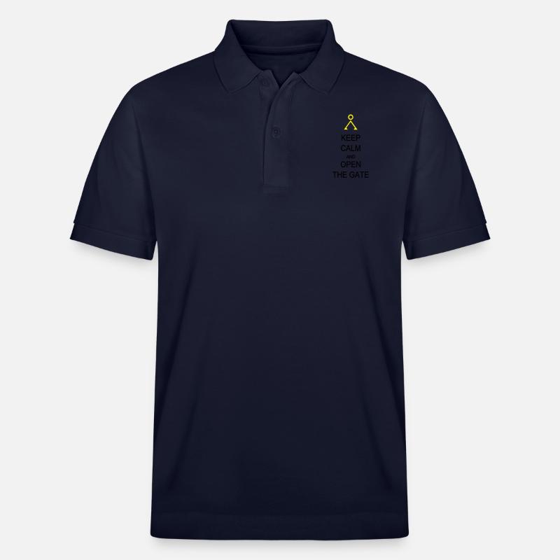 Öffnen Sie das Tor - Stanley/Stella Unisex Bio-Poloshirt PREPSTER - Navy