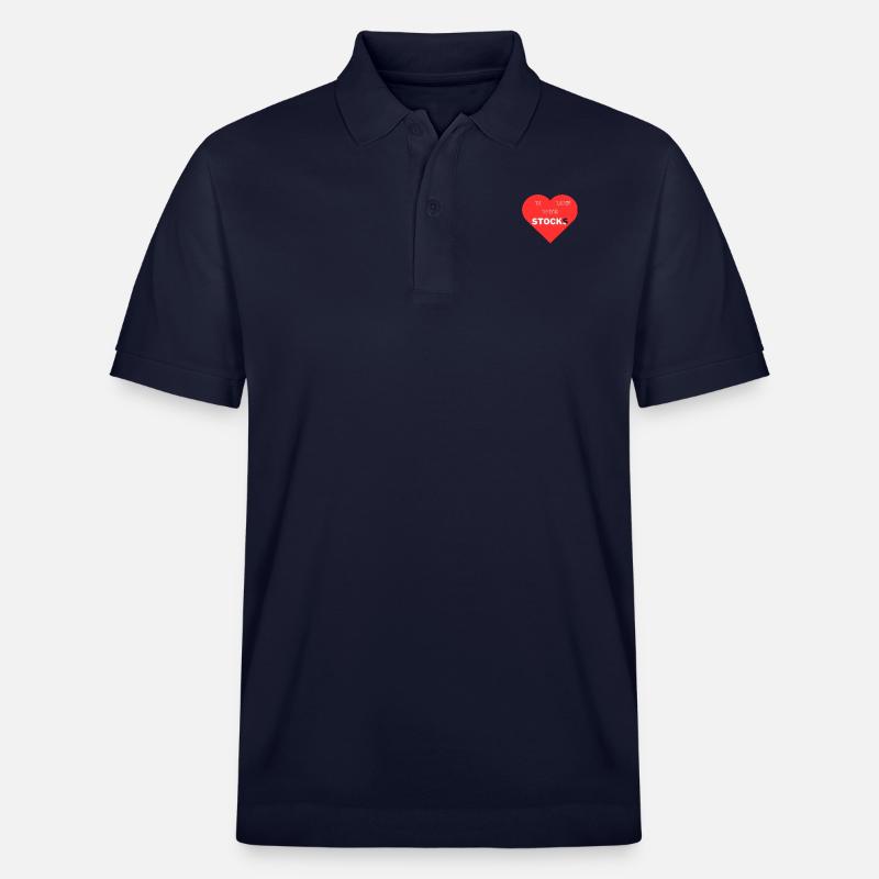 In love with stoks - Stanley/Stella Unisex Bio-Poloshirt PREPSTER - Navy