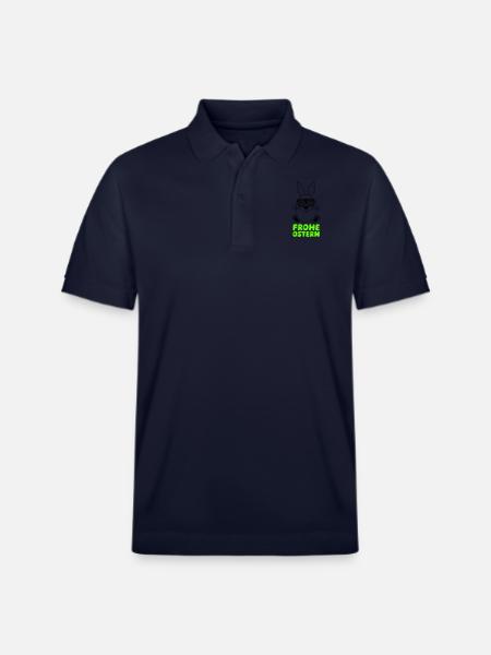 frohe ostern - Stanley/Stella Unisex Bio-Poloshirt PREPSTER - Navy