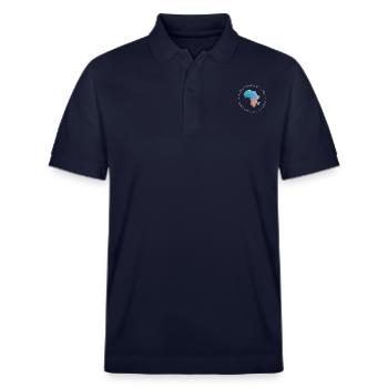FIERTÉ© DU PEUPLE D’ALKEBULAN - Polo PREPSTER bio Stanley/Stella Unisexe - bleu marine - Devant - Roxy (174cm) & Andy (188cm)
