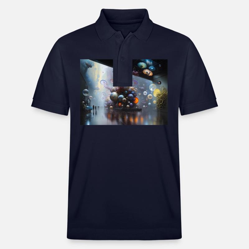 Reise von Actarus #22 - Stanley/Stella Unisex Bio-Poloshirt PREPSTER - Navy