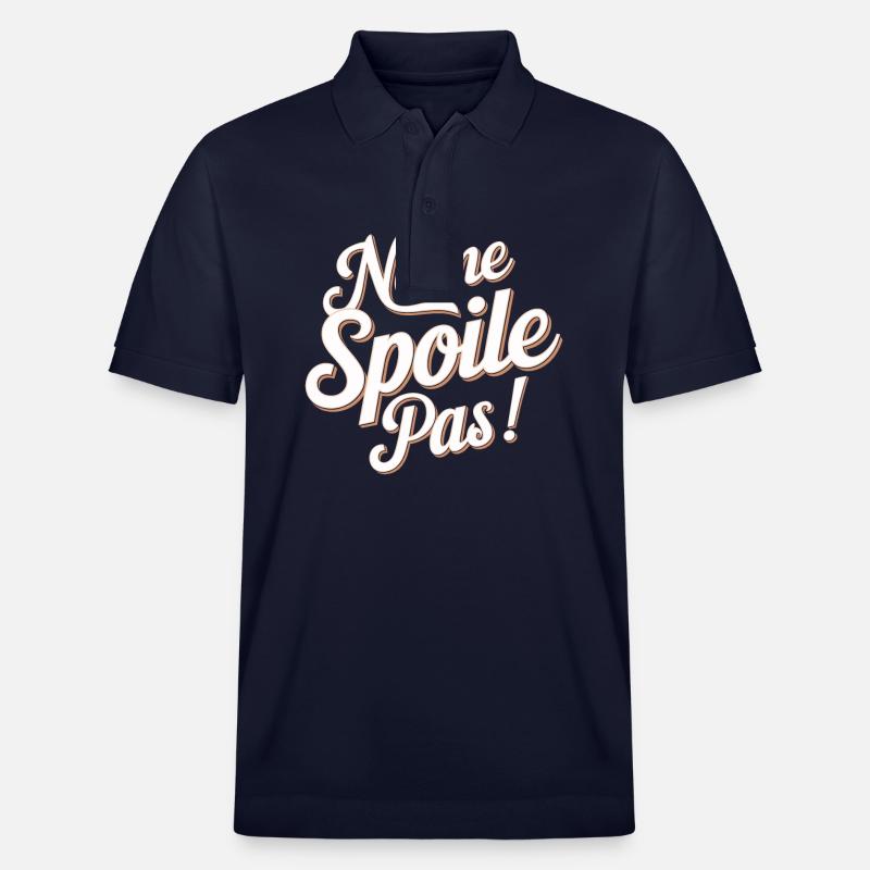 Ne me spoile pas - Polo PREPSTER bio Stanley/Stella Unisexe - bleu marine
