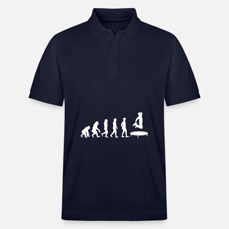 Trampoline Evolution - Polo PREPSTER bio Stanley/Stella Unisexe - bleu marine