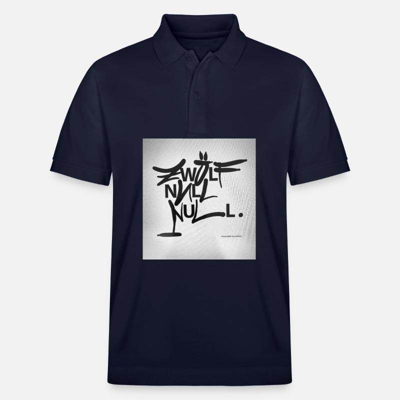 ZWÖLF_Null_Null - Polo PREPSTER bio Stanley/Stella Unisexe - bleu marine