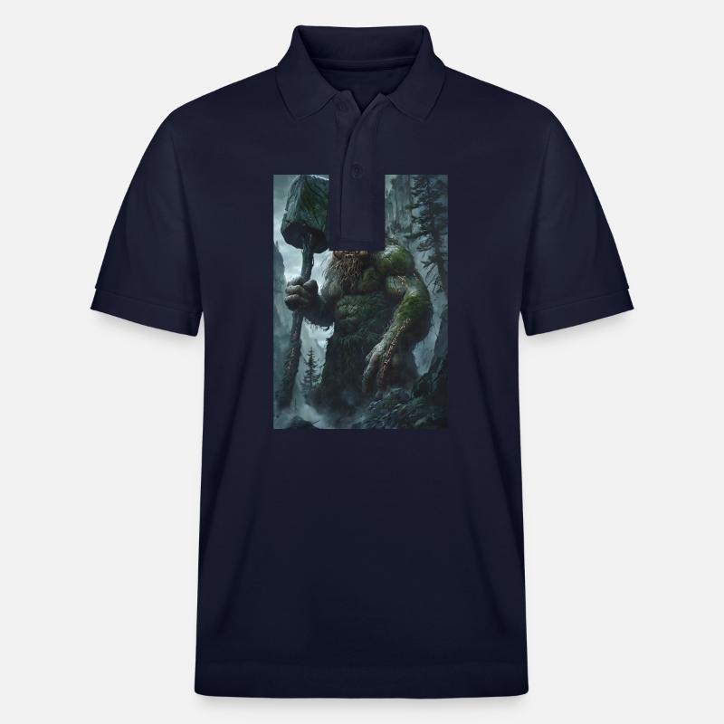 Géant Géant Norvège Cadeau - Polo PREPSTER bio Stanley/Stella Unisexe - bleu marine