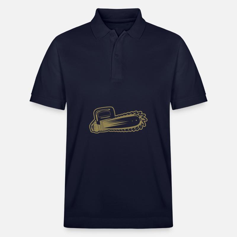 Tronçonneuse Tronçonneuse Pocket Design - Polo PREPSTER bio Stanley/Stella Unisexe - bleu marine