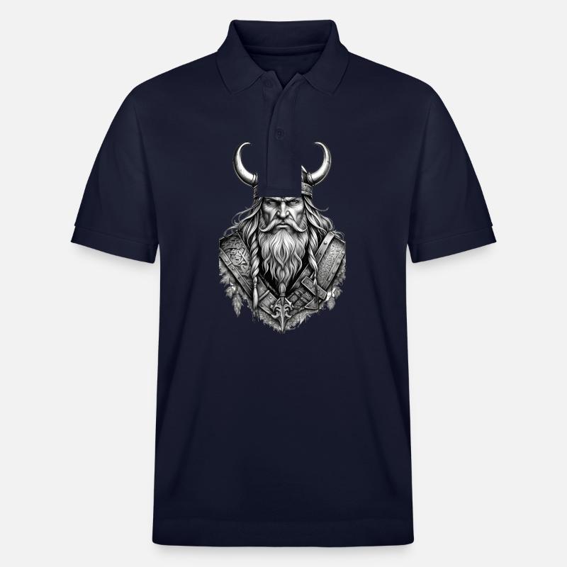 Wikinger Design - Stanley/Stella Unisex Bio-Poloshirt PREPSTER - Navy