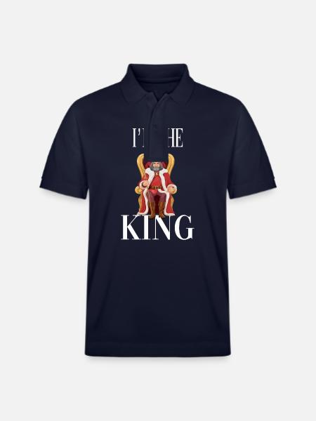 Ich bin der König - Stanley/Stella Unisex Bio-Poloshirt PREPSTER - Navy
