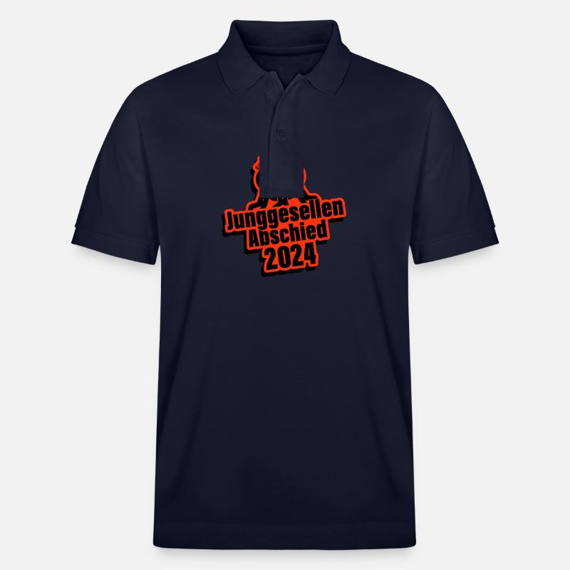 Junggesellenabschied 2024 - Stanley/Stella Unisex Bio-Poloshirt PREPSTER - Navy