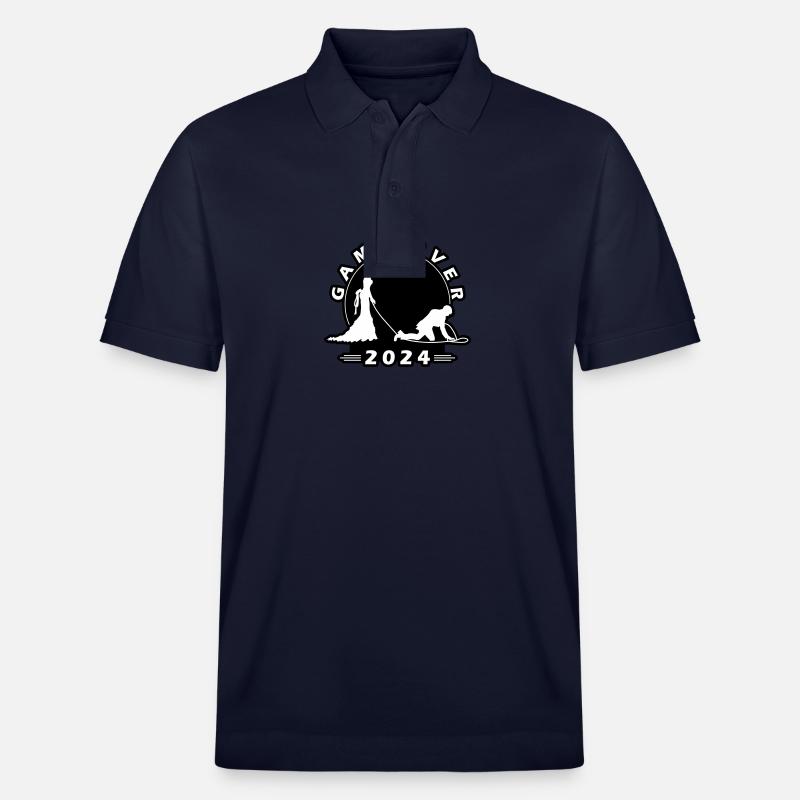 Mariage Game Over 2024 - Polo PREPSTER bio Stanley/Stella Unisexe - bleu marine