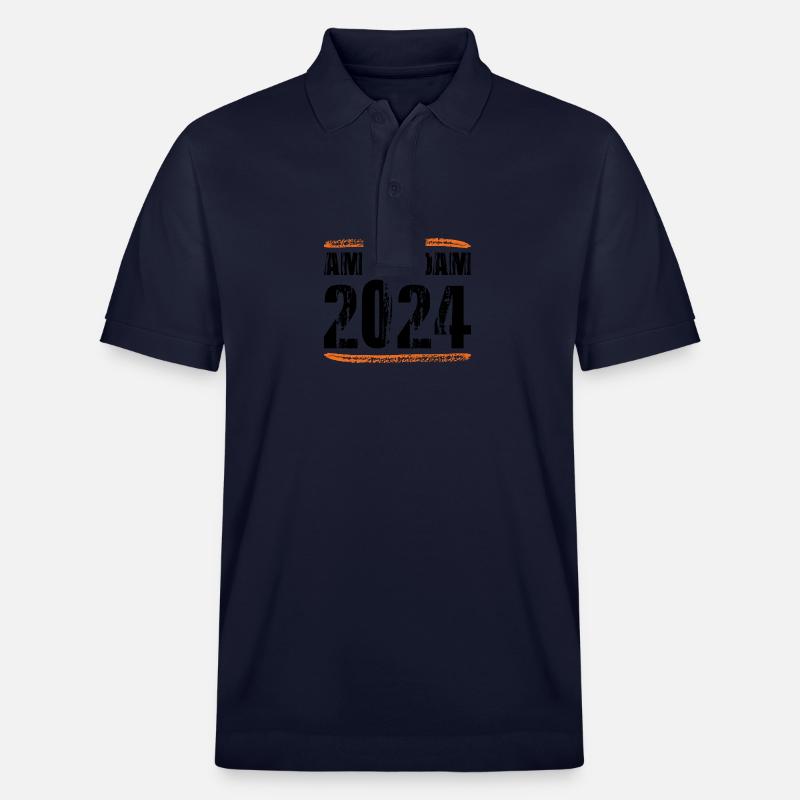Devis Amsterdam 2024 - Polo PREPSTER bio Stanley/Stella Unisexe - bleu marine