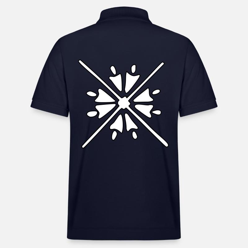 Ornament - Vectorgraphic - Stanley/Stella Unisex Bio-Poloshirt PREPSTER - Navy