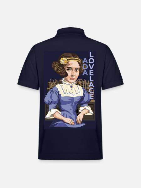 Ada Lovelace - Stanley/Stella Unisex Organic Polo Shirt PREPSTER - navy