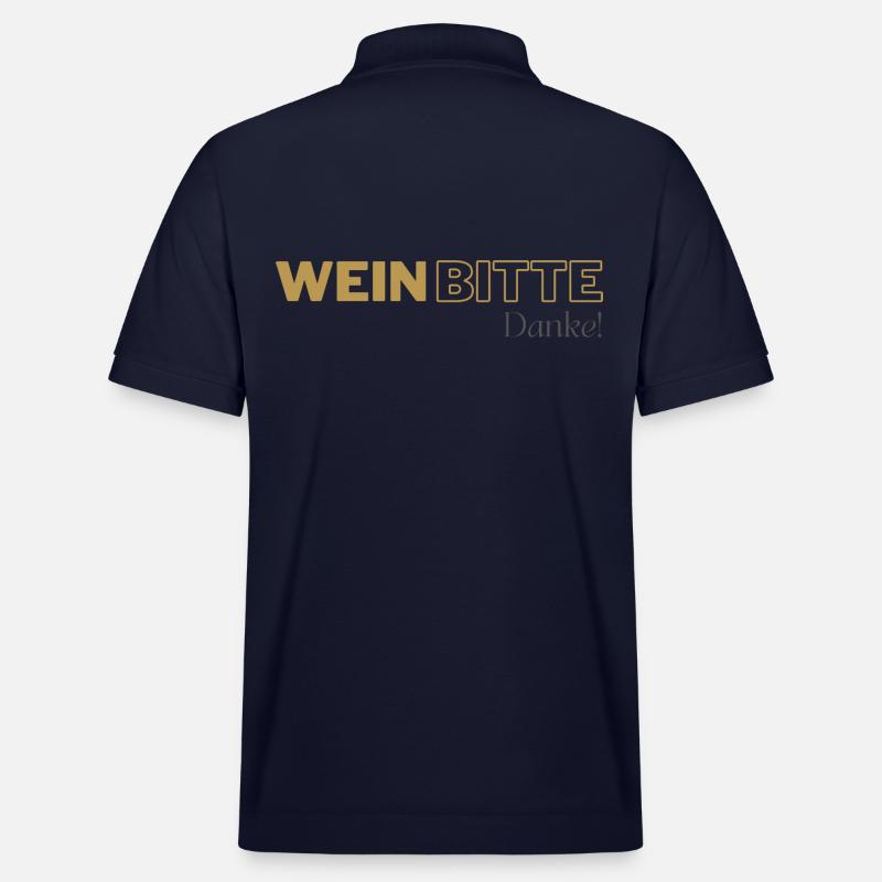 Wein Bitte Danke - Stanley/Stella Unisex Bio-Poloshirt PREPSTER - Navy
