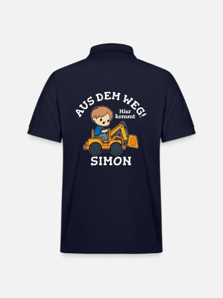 Simon Vorname Bagger - Stanley/Stella Unisex Bio-Poloshirt PREPSTER - Navy