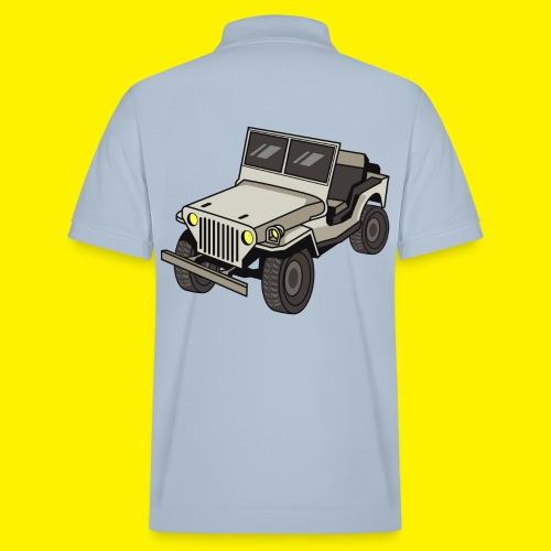 SCALE TRIAL 4X4 WILLYS OFFROAD MILITARY RC TRUCK - Stanley/Stella Unisex Bio-Poloshirt PREPSTER 