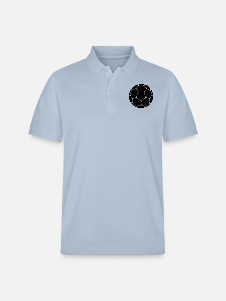 handball - Stanley/Stella Unisex Bio-Poloshirt PREPSTER - sky Blue