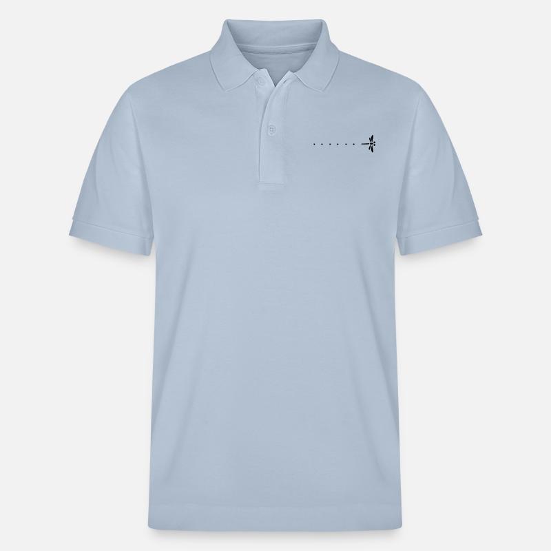 Passage libllule und Erstaunen - Stanley/Stella Unisex Bio-Poloshirt PREPSTER - sky Blue