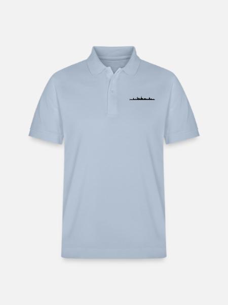 Skyline Rostock - Stanley/Stella Unisex Bio-Poloshirt PREPSTER - sky Blue