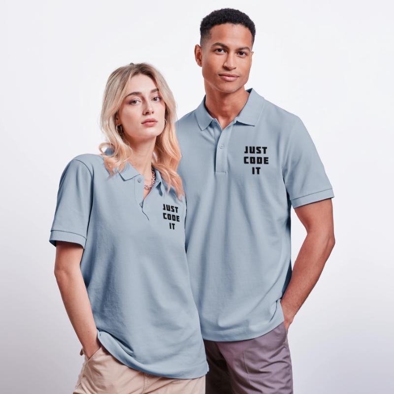 Just code it Stanley/Stella Unisex Organic Polo Shirt PREPSTER