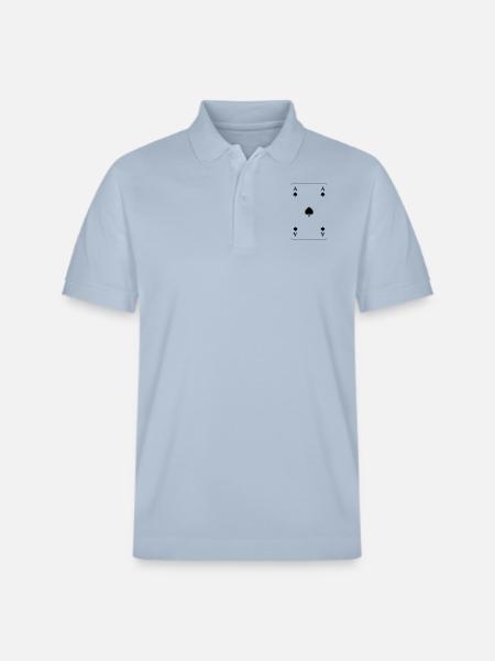 ace - Stanley/Stella Unisex Organic Polo Shirt PREPSTER - sky blue
