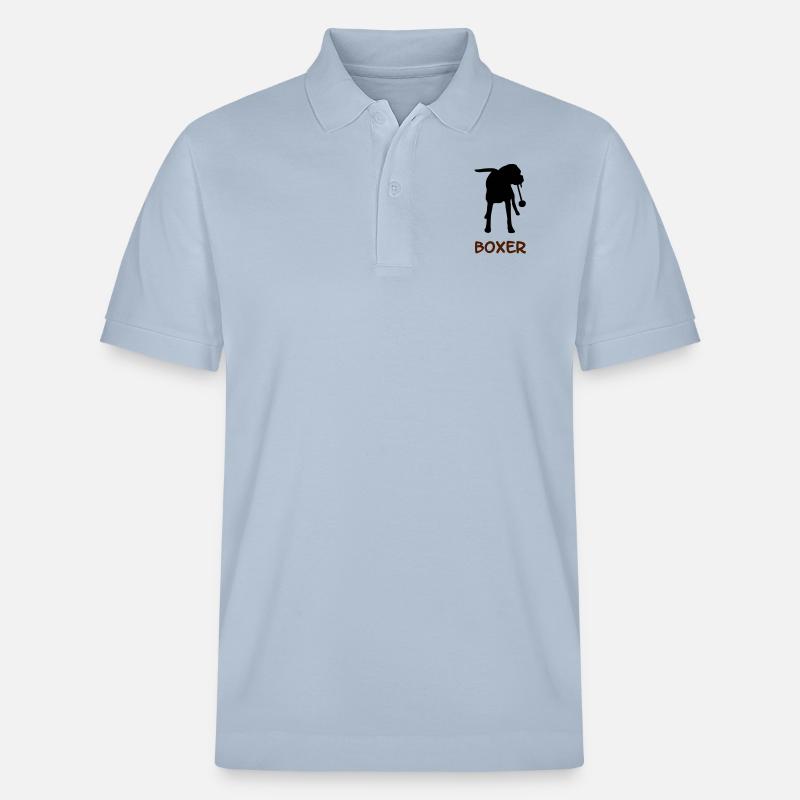 Boxer_2_cb - Stanley/Stella Unisex Bio-Poloshirt PREPSTER - sky Blue