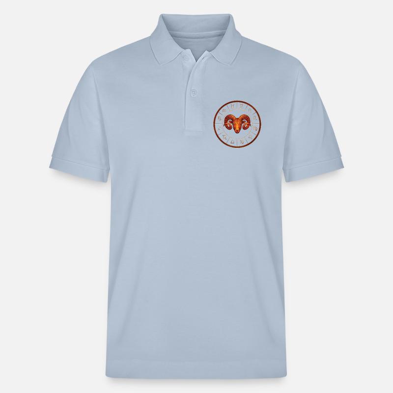 Widder - Stanley/Stella Unisex Bio-Poloshirt PREPSTER - sky Blue