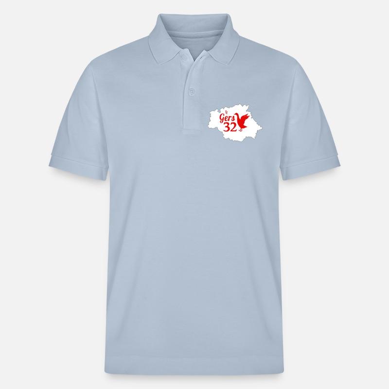 Die Keime - Stanley/Stella Unisex Bio-Poloshirt PREPSTER - sky Blue