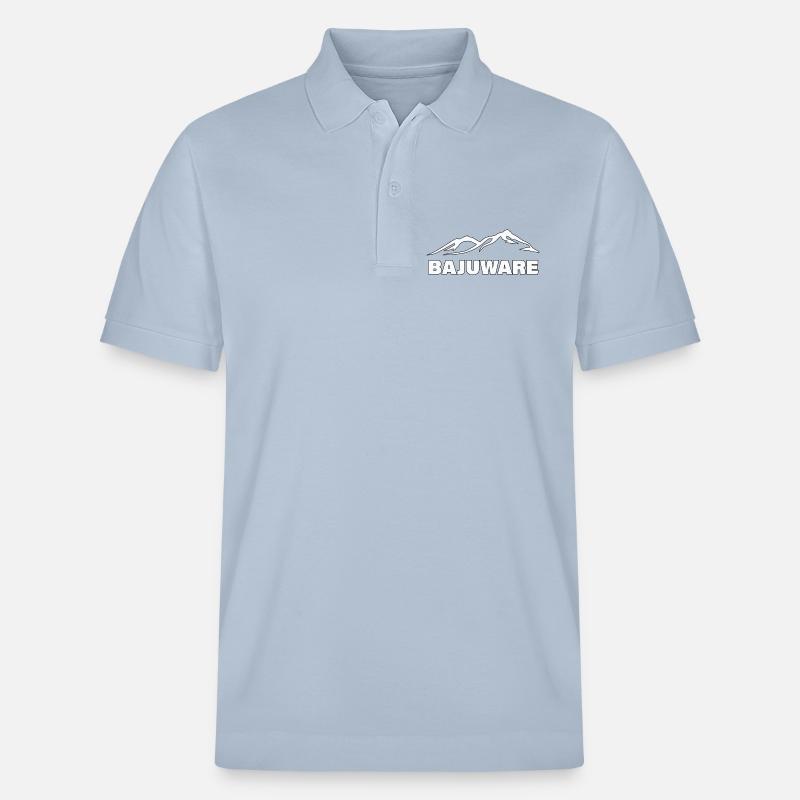 BAJUWARE - Polo PREPSTER bio Stanley/Stella Unisexe - bleu ciel