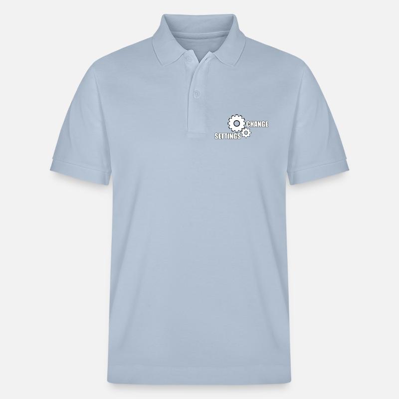 MODIFIER LES PARAMÈTRES - Polo PREPSTER bio Stanley/Stella Unisexe - bleu ciel