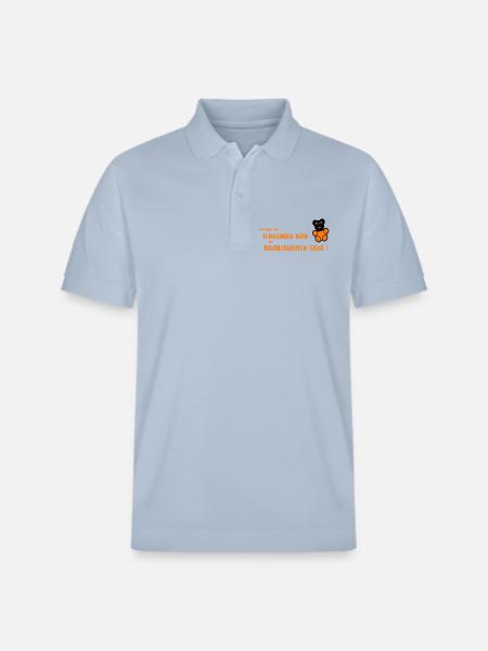 Flauschiger Kern - Stanley/Stella Unisex Bio-Poloshirt PREPSTER - sky Blue