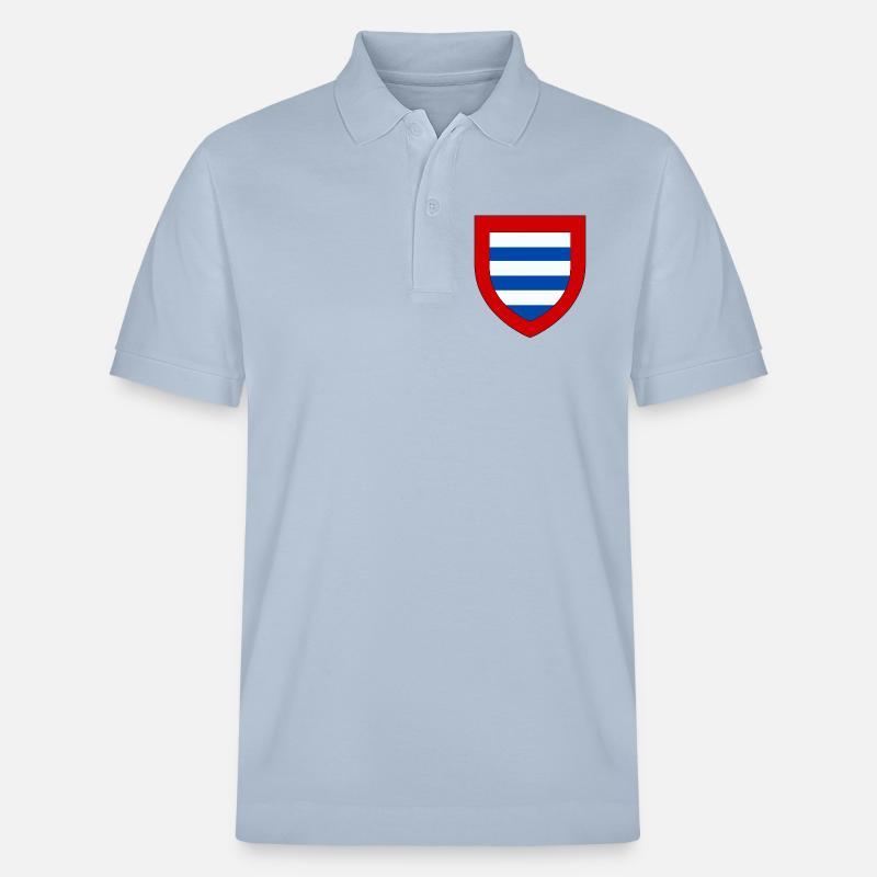 Wappen der Goële - Stanley/Stella Unisex Bio-Poloshirt PREPSTER - sky Blue