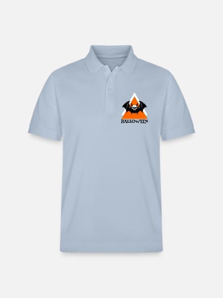 Halloween - Polo PREPSTER bio Stanley/Stella Unisexe - bleu ciel