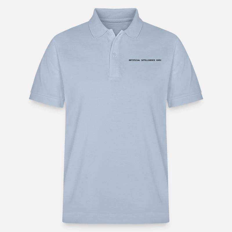 Gourou de l’intelligence artificielle - Polo PREPSTER bio Stanley/Stella Unisexe - bleu ciel