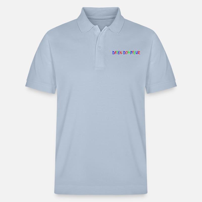 Daten Dompteur - Stanley/Stella Unisex Bio-Poloshirt PREPSTER - sky Blue
