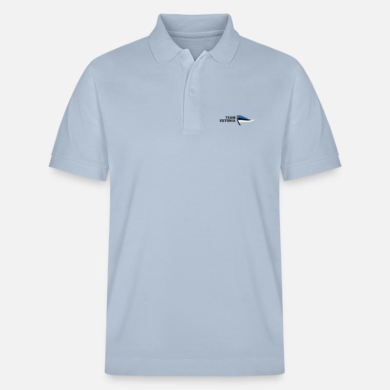 Équipe d’Estonie - Polo PREPSTER bio Stanley/Stella Unisexe - bleu ciel