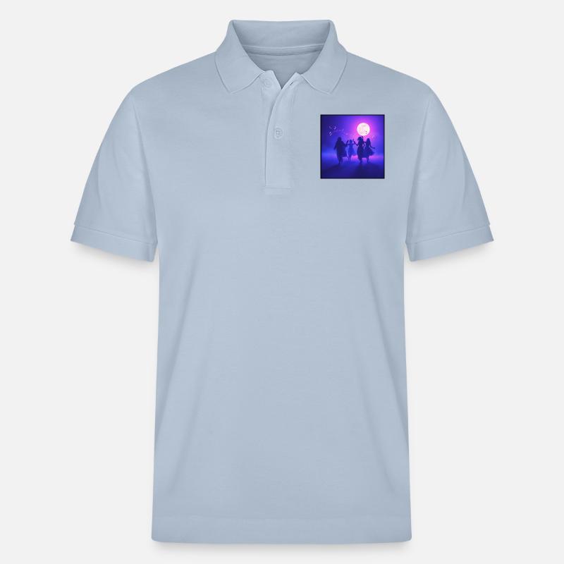 SWS MOONLIGHT DANCE - Stanley/Stella Unisex Bio-Poloshirt PREPSTER - sky Blue